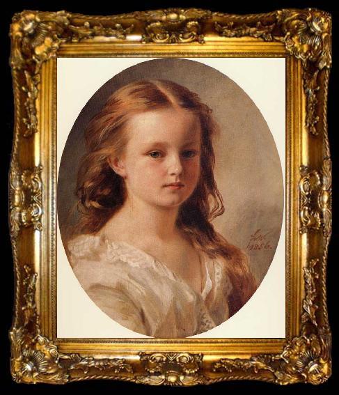 framed  Franz Xaver Winterhalter Roza Potocka, ta009-2